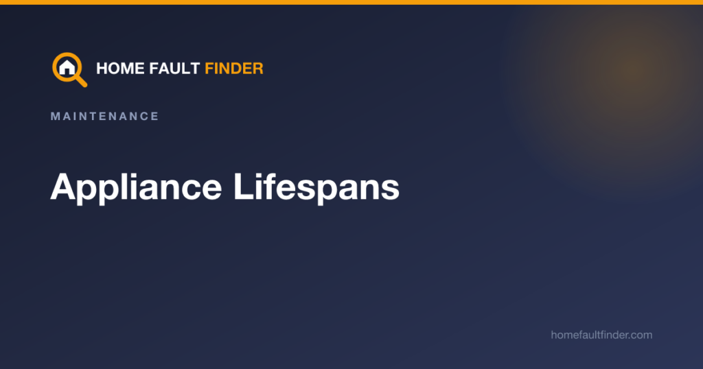 Appliance Lifespans: When Repair Stops Making Sense