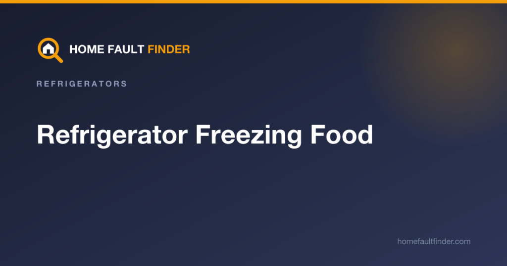 Refrigerator Freezing Food: Why It Happens and How to Stop It