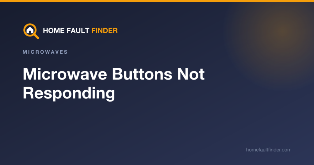 Microwave Buttons Not Responding: How to Fix It