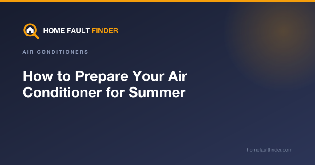 How to Prepare Your Air Conditioner for Summer